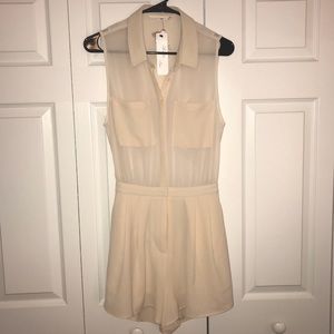 Cream Romper